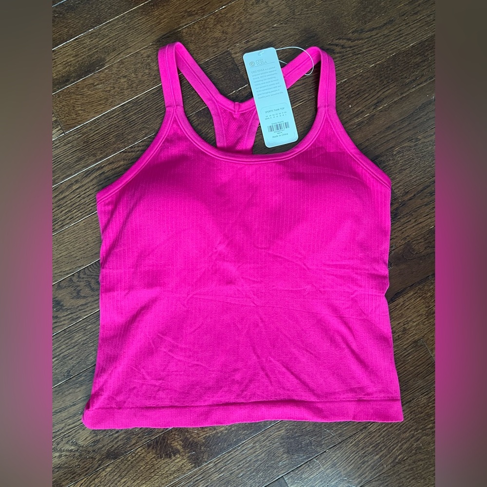 Vibrant Pink Tank Top